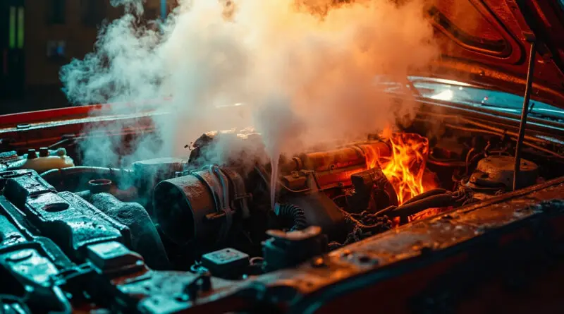 Rouler sans liquide de refroidissement: un danger pour le moteur