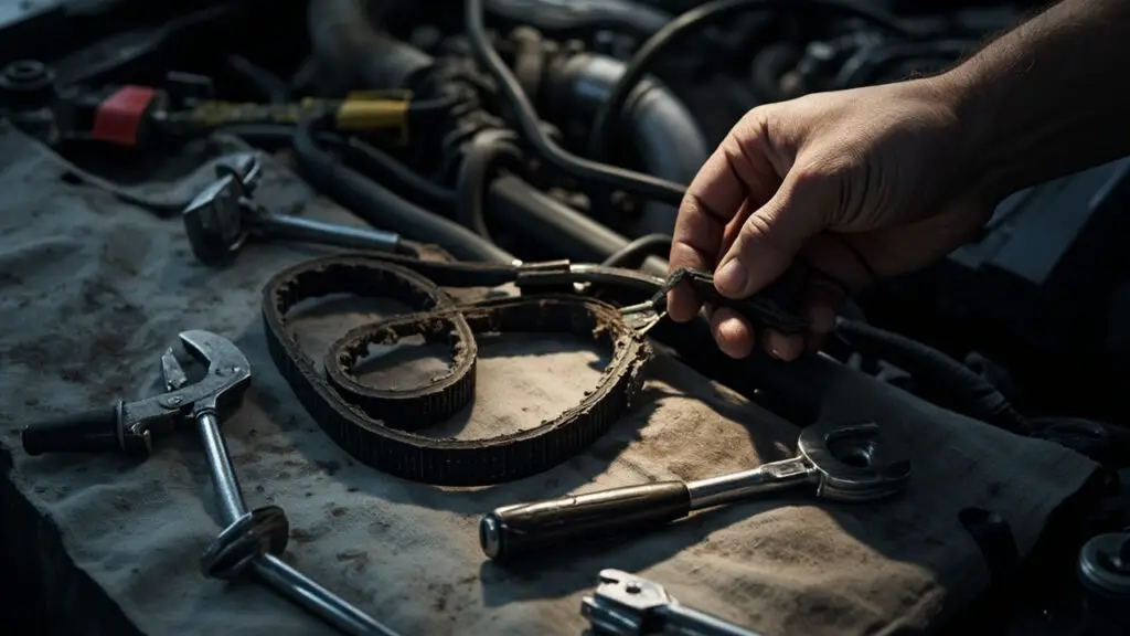 Coût de la réparation d'une courroie d'accessoire